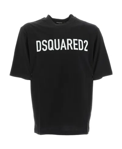 DSQUARED2 DSQUARED2 LOGO-PRINTED CREWNECK T-SHIRT