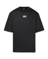 Dsquared2 Mens Black Cotton T-shirt In Black