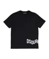 Dsquared2 Logo-print Cotton T-shirt In Black