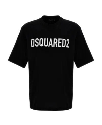 DSQUARED2 DSQUARED2 LOGO-PRINTED CREWNECK T-SHIRT