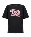 Dsquared2 Logo-print Cotton T-shirt In Black