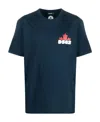 Dsquared2 Loose Fit T-shirt With Logo Print In Blue