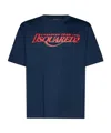 Dsquared2 Logo Cotton T-shirt In Blue