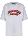 Dsquared2 Logo-print Cotton T-shirt In Grey