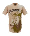 Dsquared2 T-shirts In Nude