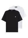 Dsquared2 Short-sleeved T-shirt Two-pack In Multi
