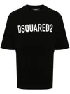 Dsquared2 Logo-print Cotton T-shirt In Black
