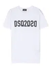 Dsquared2 Logo-print Cotton T-shirt In Weiss