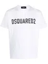 Dsquared2 Logo-print Cotton T-shirt In White