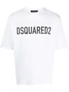 Dsquared2 Logo-print Cotton T-shirt In White