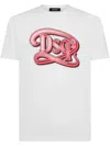 Dsquared2 Logo-print Cotton T-shirt In White