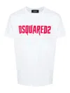 Dsquared2 Logo-print Cotton T-shirt In White