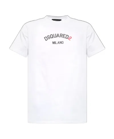 DSQUARED2 DSQUARED2 LOGO PRINTED LOOSE-FIT T-SHIRT