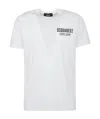 Dsquared2 Logo-print Cotton T-shirt In White