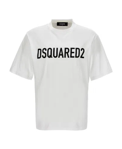DSQUARED2 DSQUARED2 LOGO-PRINTED CREWNECK T-SHIRT