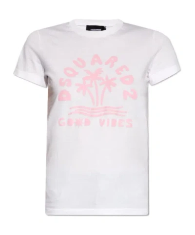 DSQUARED2 DSQUARED2 LOGO PRINTED T-SHIRT