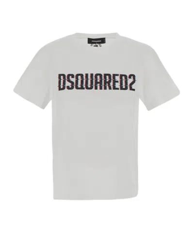 DSQUARED2 DSQUARED2 LOGO-PRINTED CREWNECK T-SHIRT