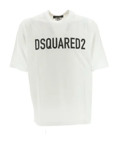 DSQUARED2 DSQUARED2 LOGO-PRINTED CREWNECK T-SHIRT