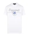 Dsquared2 Logo-print Cotton T-shirt In White
