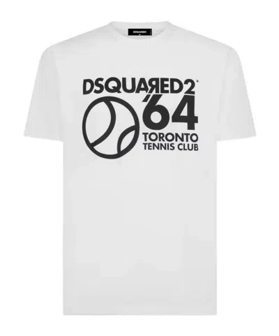 DSQUARED2 DSQUARED2 LOGO-PRINTED CREWNECK T-SHIRT