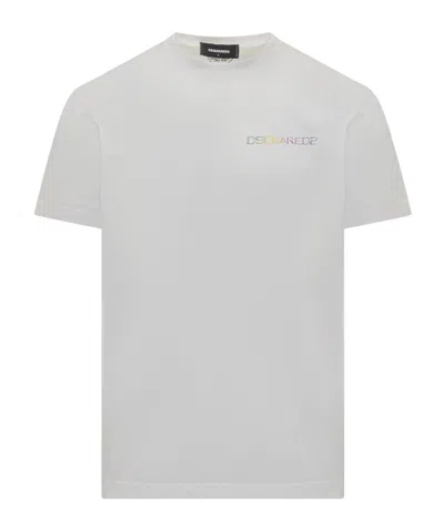 DSQUARED2 DSQUARED2 LOGO PRINTED CREWNECK T-SHIRT