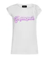 Dsquared2 White Knotted T-shirt In White