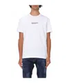 Dsquared2 Logo-print Cotton T-shirt In Weiss