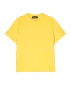Dsquared2 Logo-print Cotton T-shirt In Yellow