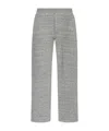 Dsquared2 Logo-print Cotton Track Pants In Gray