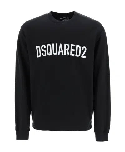 DSQUARED2 DSQUARED2 LOGO PRINTED LONG SLEEVED SWEATSHIRT