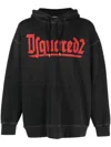 Dsquared2 Logo-print Crew-neck Sweatshirt In Grey