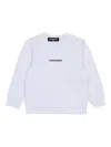 Dsquared2 Logo-print Crew-neck Sweatshirt In White