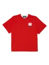 Dsquared2 Logo-print Crew-neck T-shirt In Red