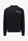 Dsquared2 Logo-print Cotton Sweatshirt In Black