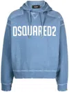 Dsquared2 Hoodie In Blue