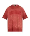 Dsquared2 Loose Fit T-shirt In Red