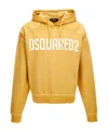 Dsquared2 Dsquared Mustard Cotton Sweatshirt In Yellow