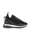 Dsquared2 Logo-print High-top Sneakers In Black