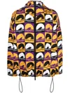 Dsquared2 Logo-print Hooded Jacket In Gelb