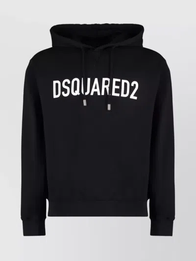 Dsquared2 Logo Print Hooded Sweater