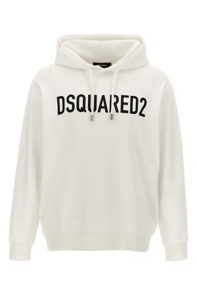 DSQUARED2 LOGO PRINT HOODIE