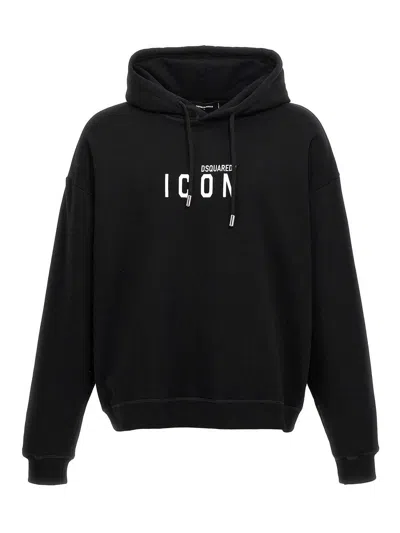 DSQUARED2 LOGO PRINT HOODIE
