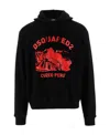 Dsquared2 D2 Cuzco Hoodie In Black