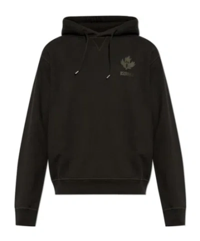 Dsquared2 Logo-print Hoodie In Black