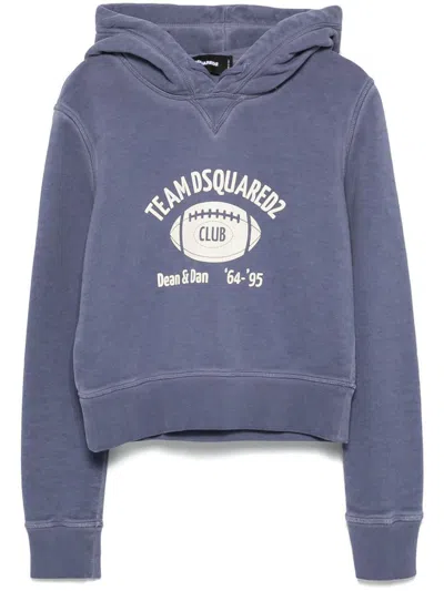 DSQUARED2 DSQUARED2 LOGO-PRINT HOODIE