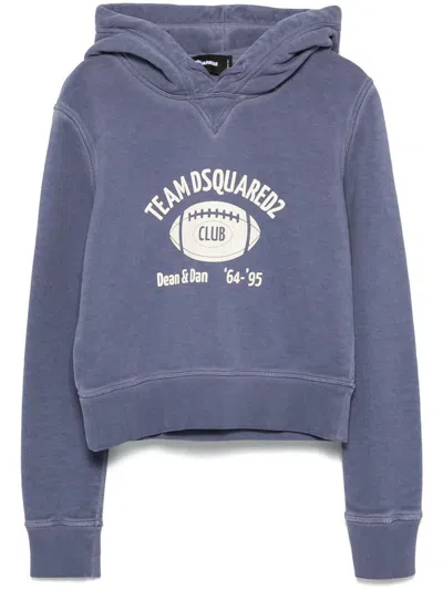 DSQUARED2 DSQUARED2 LOGO-PRINT HOODIE