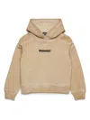 Dsquared2 Hoodie Mit Logo-print In Nude