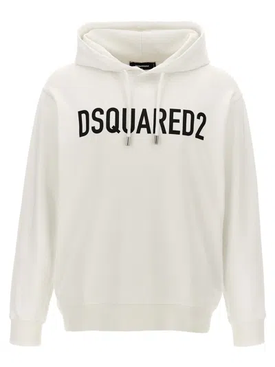 Dsquared2 Dsquared White Cotton Sweatshirt