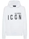 Dsquared2 Icon Hooded Drawstring Sweatshirt In Multi