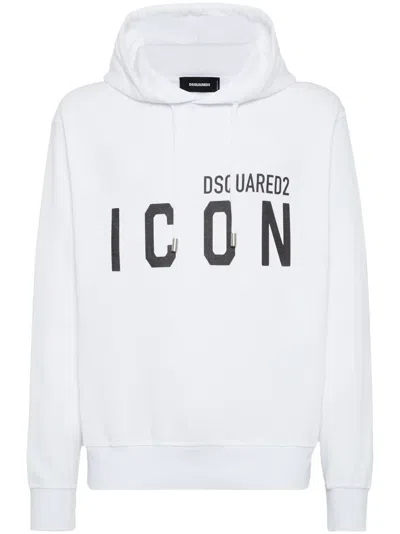 パーカー・フーディ Dsquared2 Logo Print Jersey Hoodie Dsquared2 - Logo print hoodie black - The Corner